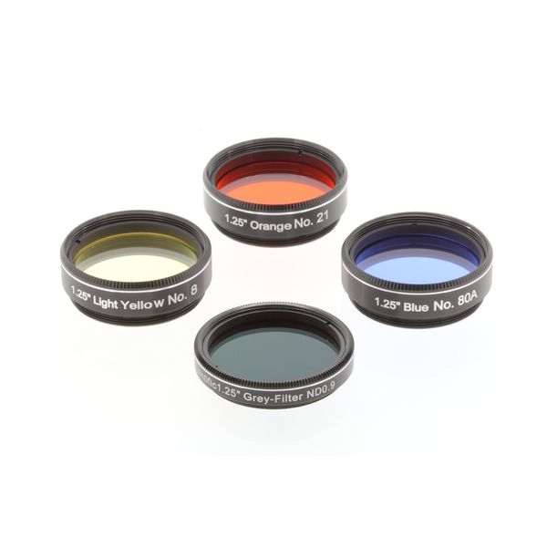 Explore Scientific Telescopic Filter Set 1 Moon and Planets from 50 mm (2 Inches)