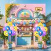 Neiang Easter Decorations 33 Piece Set Easter Balloon Garland Easter Decorations Easter Goods Party Decor Entrance Decoration