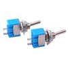 Taiss/10pcs mts-101 ON/OFF Mini Miniature Toggle Switch Car Dash Dashboard SPST 2Pin