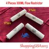 4 Pcs 300 cc ML Flow Restrictor Push In Quick Connect Unter Sink RO Water Filter