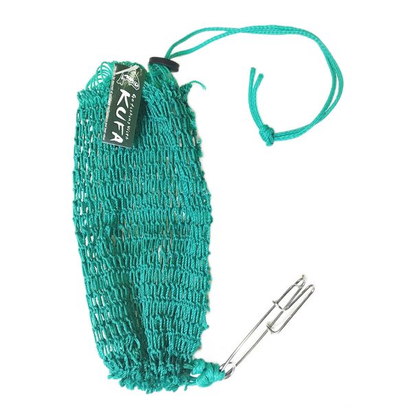 KUFA Sports Commercial Style Crab Trap Bait Bag with Rubber Locker and Stainless Steel Hook Bag-7