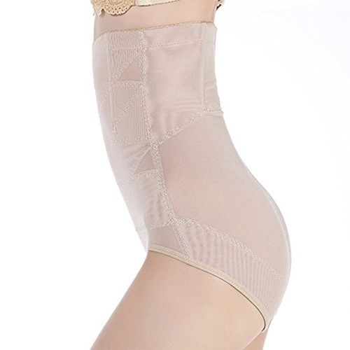 smato Pelvis Correction Girdle Compression Shorts Guard High Waist Shaper Cross Shape Pelvic Girdle Waist Nipper Tummy Shaper Butt Lifter Body Shaper Pelvis Postpartum Diet Corset - biege