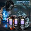 TRQWH Comfort Welding Helmet Headgear, Adjustable Replacement Gear, Square Hole