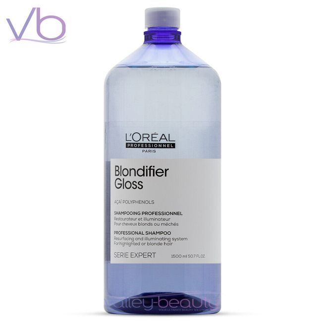 L’Oreal Serie Expert Blondifier Gloss Shampoo | For Highlighted Blond Hair, HUGE