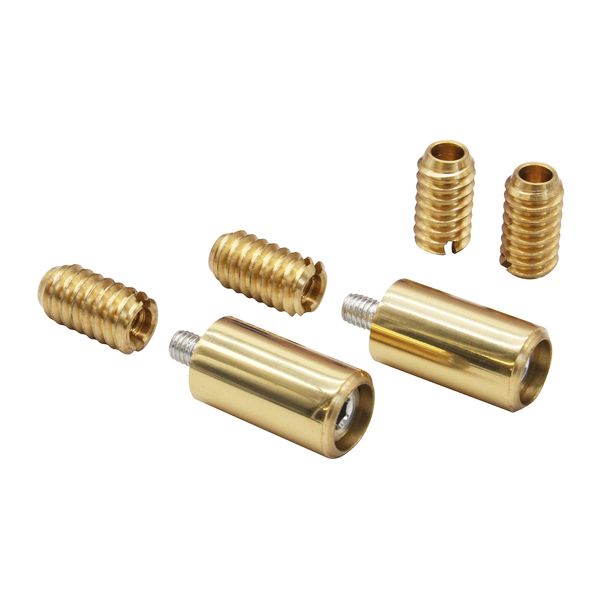 EAI Sash Window Stop for Security and Ventilation | Polished Brass | Pack of 2 Stops…