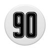 Number #90 Black Favorite Number 90 PopSockets Swappable PopGrip
