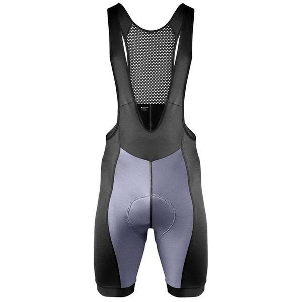 AERO|TECH|DESIGNS | Men's USA Elite Padded Cycling Bib-Shorts | Tall Fit | 3X-Large | Grey