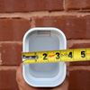 GutterGate 4"x3" Type-B White Gutter Downspout Extension Accessory