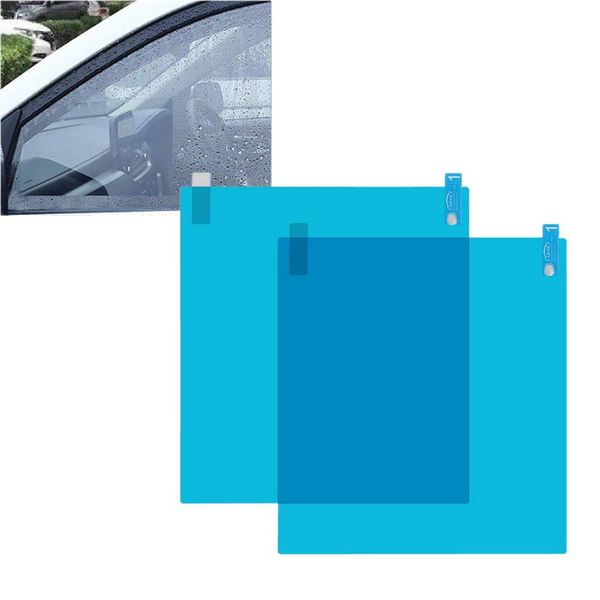 PR-WINDOWFILM Hydrophilic Film, Set of 2, Side Film, Waterproof, General Purpose, Fogproof, Car Protection, High Light Transmission, Safe Driving