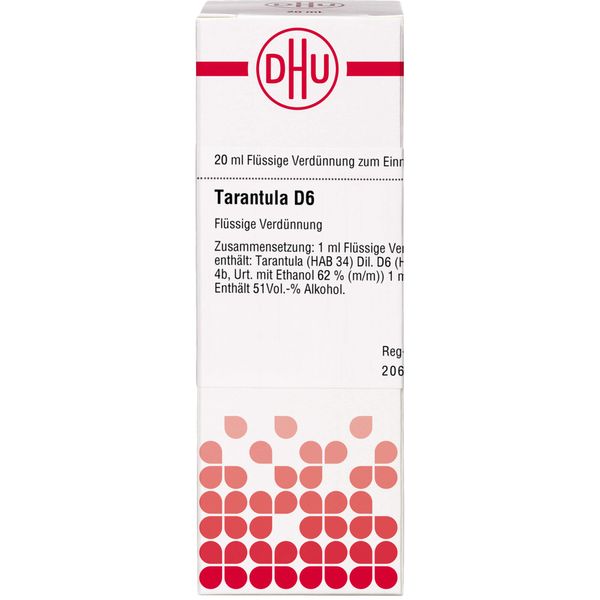 DHU Tarantula D6 Dilution, 20 ml Lösung