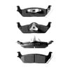 Front & Rear Ceramic Brake Pads Kit for 2010 2011 Ford F150