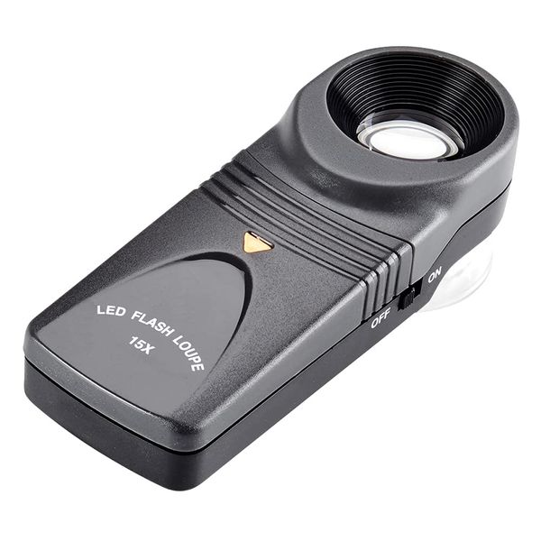 Opticron LED Hand Magnifier 15x 21mm (0.8")