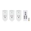 Wireless Remote Control Electrical Outlet Switch for Lights, Fans, Christmas ...