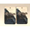 Kristin Ess Hair The Celestial Comb Silver, 1 Step accessory. 2 count, NEW!