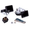 SUMEX 2505014 Car Double Horn Set 12 V/ 8 Amp - Black