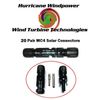 20 SETS 6MM MULTI-CONTACT MC4 BRAND PV CABLE CONNECTOR FOR SOLAR PANEL 