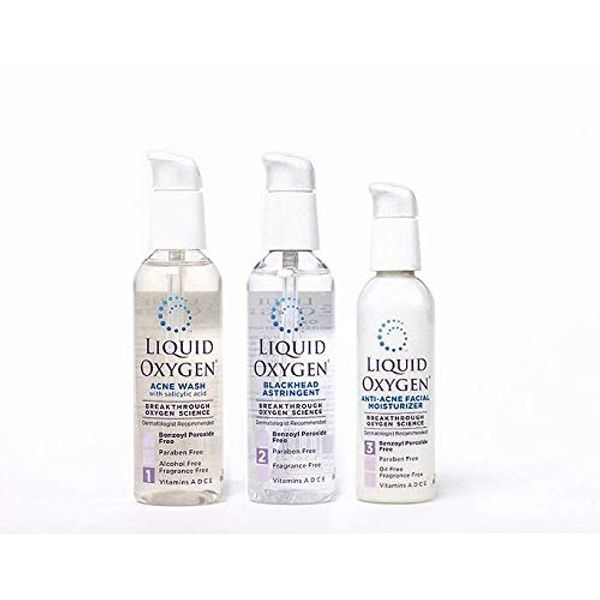 Liquid Oxygen Three Step Acne System