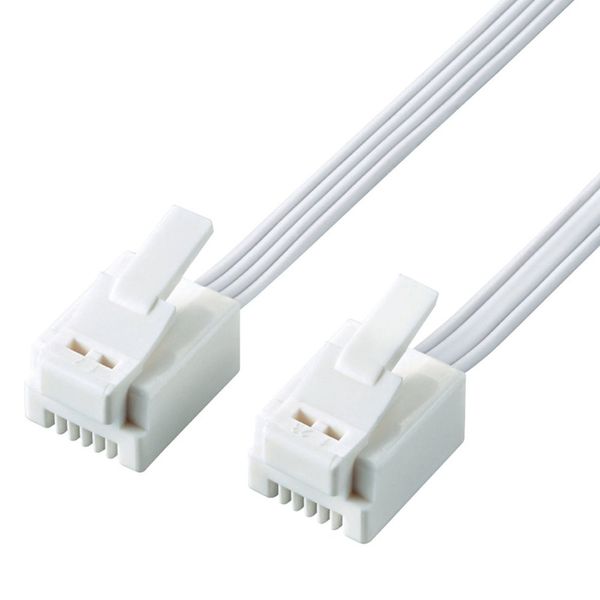 Elecom Modular Cable whites