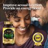 Black Maca Root with Korean Red Ginseng, boosts libido, and enhances stamina