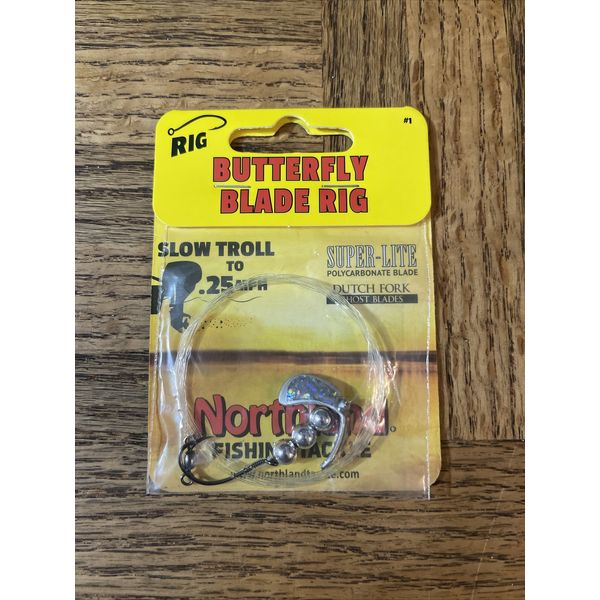 Northland Tackle Butterfly Blade Rig Hook #1
