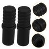 IWOWHERO Universal Threaded Tip Adapters for Broom Mop Squeegee Handles Extendable Pole Connectors