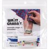 Blue Feather Wrist Grabbit Magnetic Pincushion