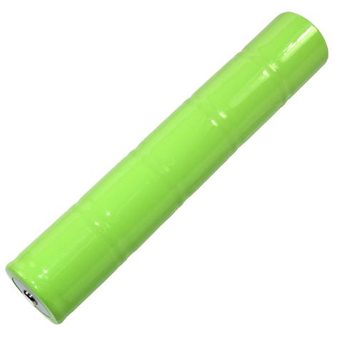 HQRP Ni-Cd 1/2D 6V 2500mAh Rechargeable Battery compatible with Maglite ARXX235 / ARXX075, Maglite 108-000-817, 108-817, 108-000-439, 108-439, Mag Charger LED Flashlight Batteries Pack