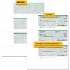 VersaCheck Secure Checks - 750 Blank Business or Personal Wallet Checks - Green Classic - 250 Sheets Form #3001-3 Per Sheet