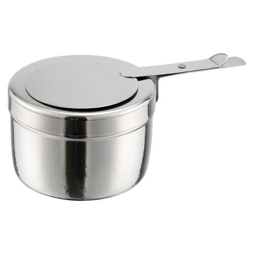 Winco Fuel Holder with Cover, Stainless Steel, 1 Count (Pack of 1)