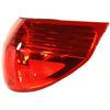 Evan-Fischer Tail Light Assembly Compatible with 2006-2010 Toyota Sienna Outer Passenger Side