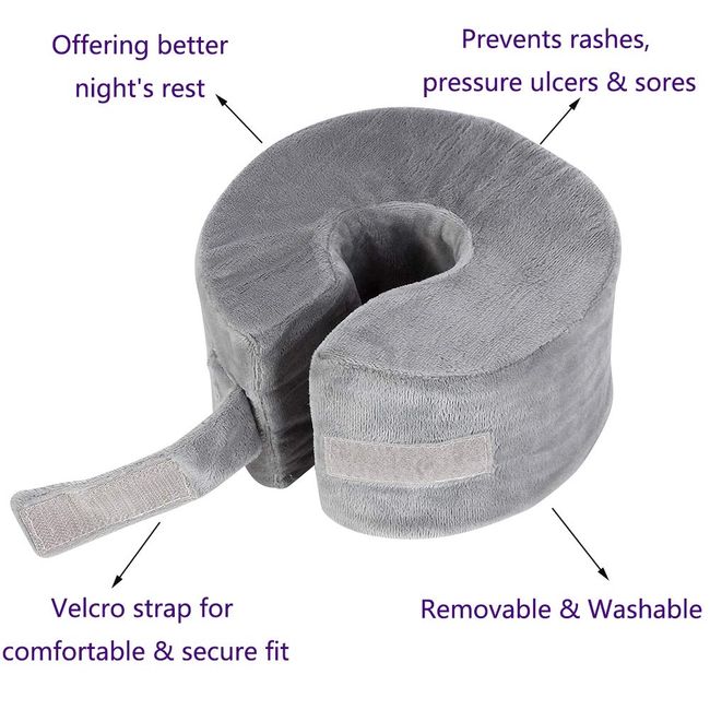Ankle Elevation Pillow Foot Heel Protector for Pressure Sores Foot Pillow for Elevation Ankle Cushion Heel Elevator Foot Ankle Support Pillow for