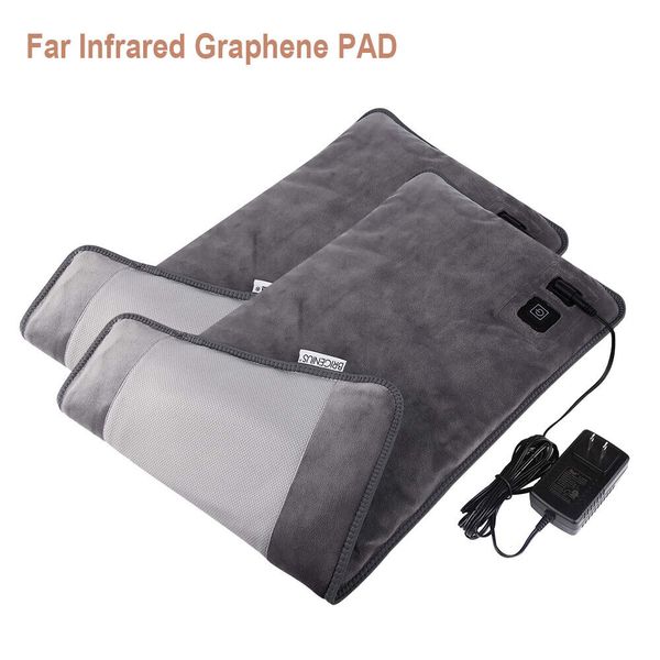 Far Infrared Electric Heated Pad Graphene Fast Heating Mat Arthritis Pain Relief