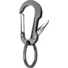 Titanium Carabiner Clip Carabiner for Keys,Multifunctional Keychain with Keyring
