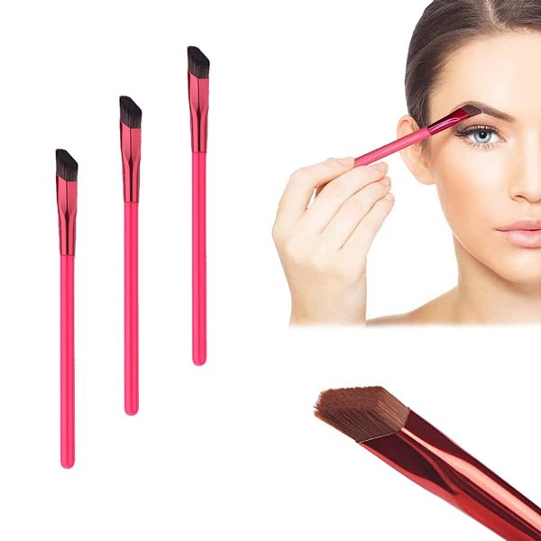 Multi-Function Eyebrow Brush,3PCS Perfect Angled Thrush Artifact, Eye Brow Concealer Contour Brush,Function brow Brushes Make-Up Tool Beauty, Perfect Makeup Brushes for Travel.