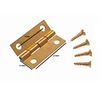 2 x Mini JEWELERY Box Cabinet Hinges Solid Brass 25MM (1 inch) + PINS