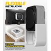 NEWZEROL Mac Mini 2024 M4/M4 Pro Desk Mount, Compatible with Mac Mini, Secure Under Desk or Wall Mount