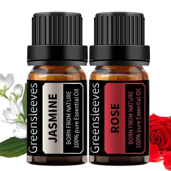 GREENSLEEVES Essential Oil - 10ml (Rose + Jasmine)