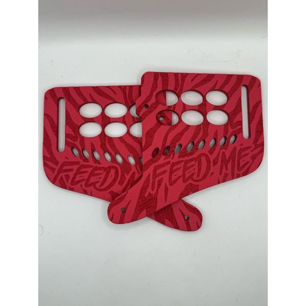 JT Proflex 5mm Foam Replacement Ears. Feed Me Red *Free Shipping