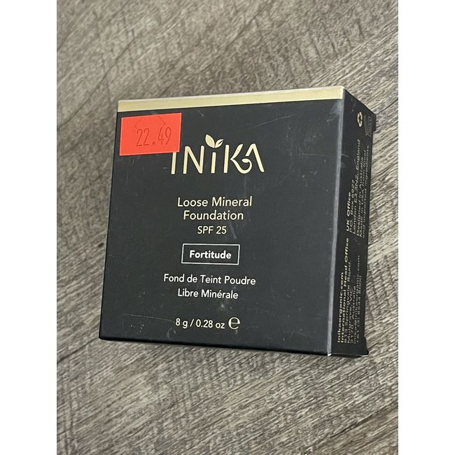 INIKA Certified Organic Loose Mineral Foundation w/ SPF 25 Fortitude