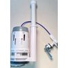 3-inch One-Piece Flush Valve with Cable Handle and 2 Extra Flush Seals