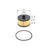 BOSCH CAR OIL FILTER P7231 - F026407231