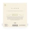 D'Addario Soprano Ukulele Strings, Clear Nylon, EJ65S, 4-String Set, Pack of 1