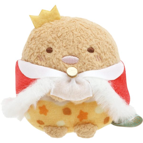 San-X MF92701 Sumikko Gurashi Tenori Plush Set, Prince on White Rice Set