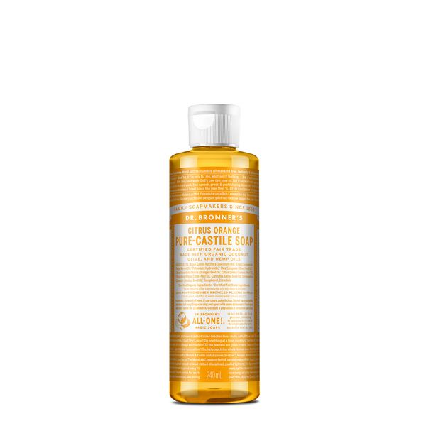 Dr. Bronner&#39;s Citrus Orange Pure Castile Soap 240ml