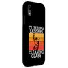 Climbing Ladders Cleaning Glass Window Cleaner Case for iPhone XR
