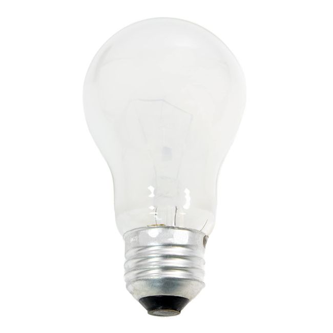 1 X Gentle Incandescent Light Bulb Long Life Type 20W Shape 2000 Hour Rated Life 26mm Base (E26)