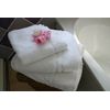 White Bath Sheet 600gsm, Personalised with name