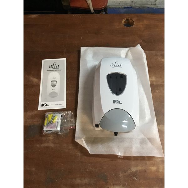 NCL Afia Manual Soap Dispenser WHITE 