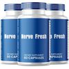 Nerve Fresh Pills All Natural Advanced Formula Supplements (180 Capsules) 3-Pack