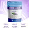 Deep Relaxation Bath Salt 32 Ounces Epsom Salt with Natural Lavender Essential Oil Plus Vitamin C in BPA Free Pouch with Easy Press-Lock Seal